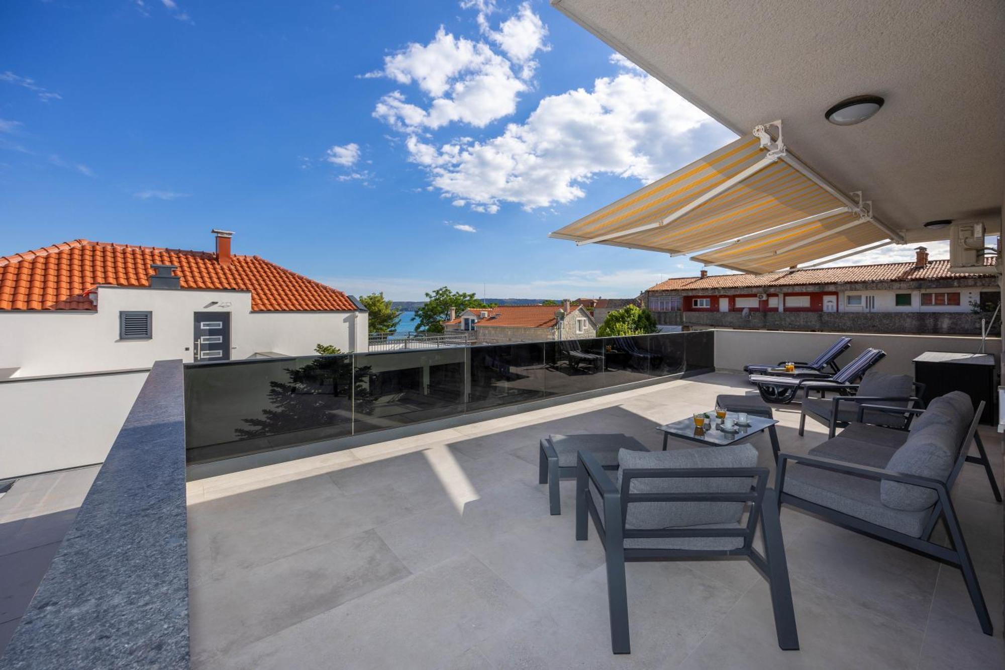 Apartmán Terrace Kaštela Exteriér fotografie